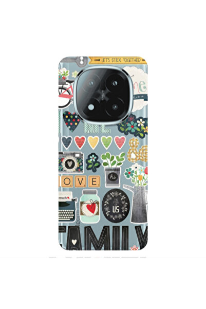 Other Xiaomi Redmi Note 14 Pro + 5g Family love home Transparent Silicone TPU...