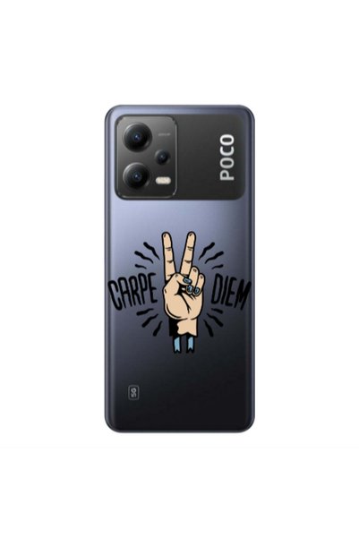 Other Xiaomi Poco X5 Carpe Two Diem Transparent Silicone TPU Θήκη