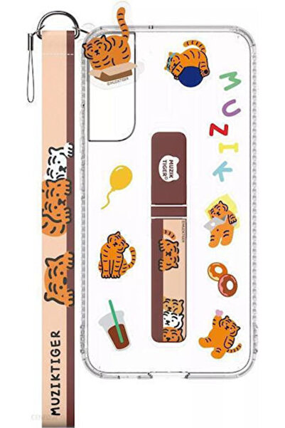 Samsung Muzik Tiger Λουράκι Λαιμού για Κινητά Τηλέφωνα Πορτοκαλί