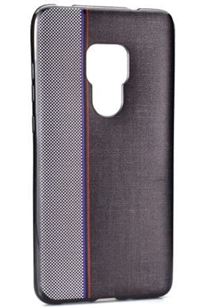 OEM Μαλακή Πίσω Θήκη Σιλικόνης Υφής Τζιν Μαύρη (Huawei Mate 20) Κωδικός: 01HU...