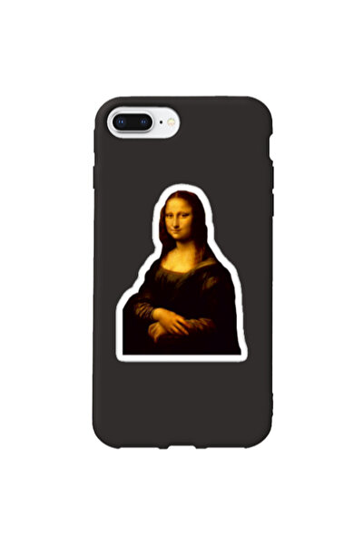 Other Apple iPhone 7 Plus Davinci Black Colored Silicone TPU Θήκη