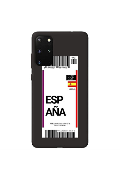 Other Samsung S20 Plus Espana Arrival Black Colored Silicone TPU Θήκη