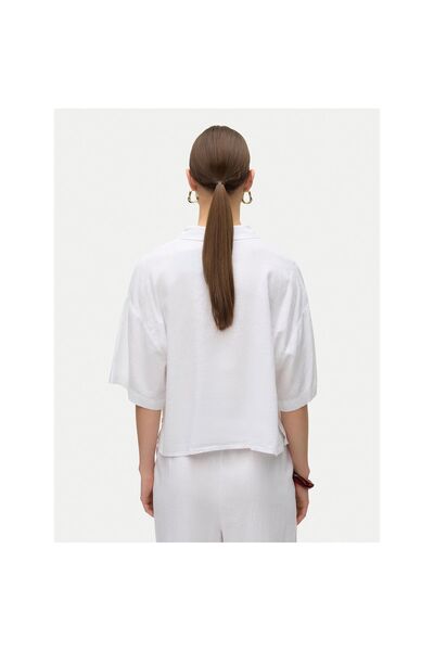 Vero Moda Cămașă de damă 10306820 Albă