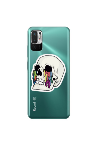 Other Xiaomi Redmi Note 10 Pro 5G Skull Transparent Silicone TPU Θήκη