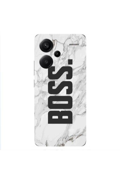 Other Xiaomi Redmi Note 13 Pro+ 5G Marble Boss Transparent Silicone TPU Θήκη
