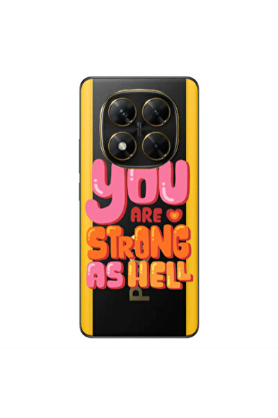 Other Xiaomi Poco X7 You are Love Strong Transparent Silicone TPU Θήκη