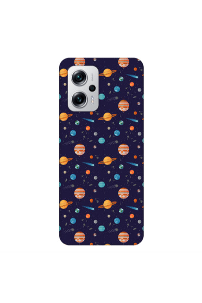 Other Xiaomi Poco X4 GT Planets Transparent Silicone TPU Θήκη
