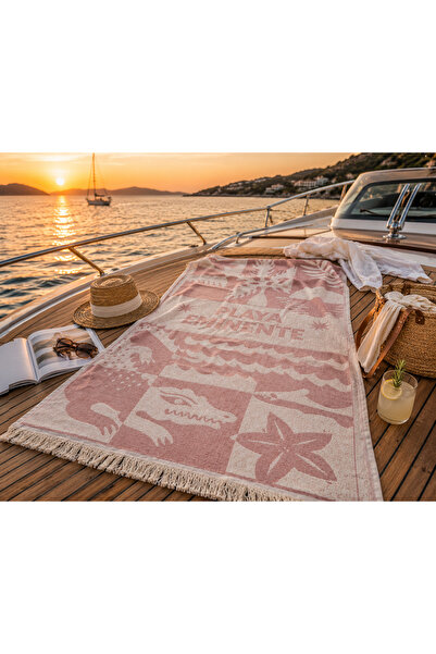 LaraLisa 100% Natural Cotton High Water Absorbent 90 X 180 Beach Towel Sea Towel