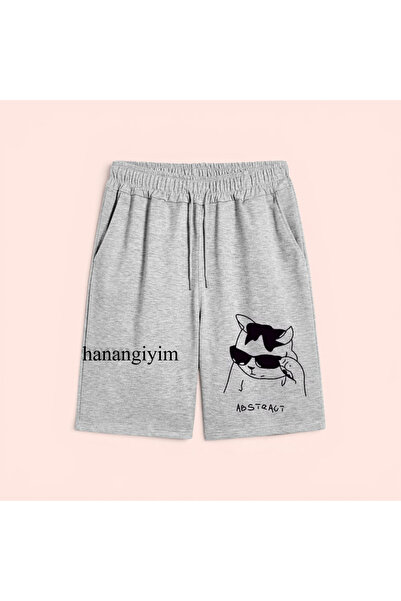 bellanova Hanangiyim Unisex Daily Combed Cotton Elastic Shorts