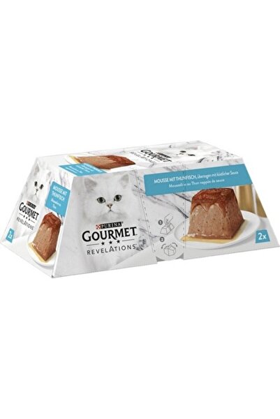 Purina Gourmet Revelations Ton Balıklı Kedi Yaş Maması 2X57GR - Kedi Pastası