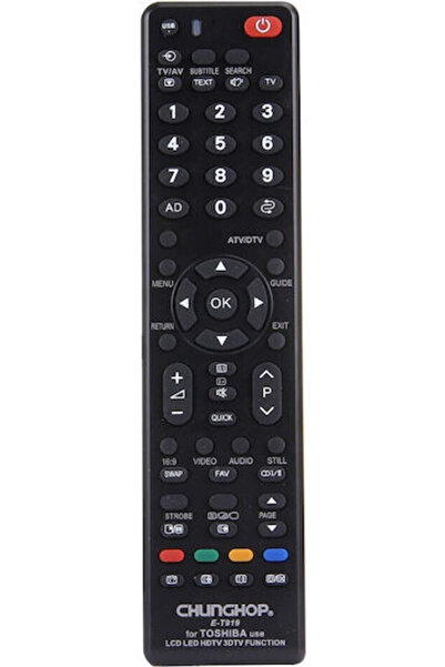 CHUNGHOP Compatible Remote Control E-T919 for Τηλεοράσεις Toshiba