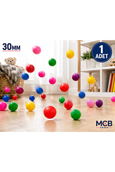 Mçb Group 30 mm Zıplayan Top Kauçuk Oyuncak Top Yüksek Zıplama Dayanıklı 1 Adet Renk Stok Durumuna Göre Gönder