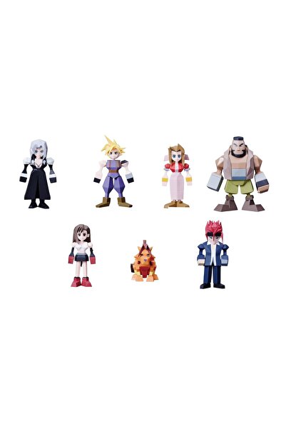 Square Enix Final Fantasy VII Полигонни фигури Том 1.6 см Асортимент (8)