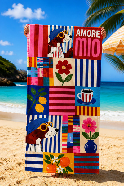 SWITA Colorful Printed Cotton Patterned Travel Pool Spa Sauna Sports Beach To...