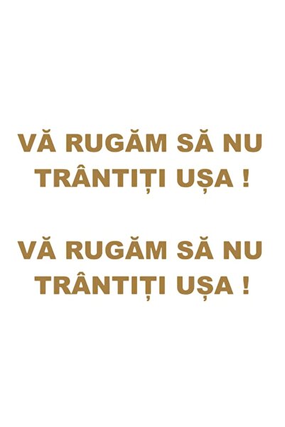 Oracal Set of 2 stickers for Taxi, Uber, Bolt, Do not slam the door, copper, ...