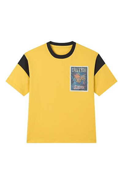 Giordano Kids' Minions Relaxed Caution Tee