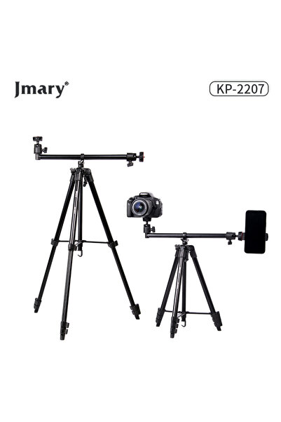 Jmary حامل ثلاثي القوائم KP-2207 مع برغي UNC 1/4