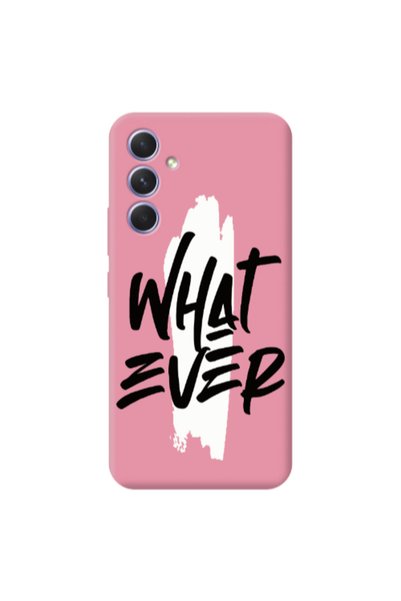 Other Samsung A26 What Ever Pink Colored Silicone TPU Θήκη