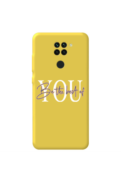 Other Xiaomi Redmi Note 9 Be the best of Yellow Colored Silicone TPU Θήκη