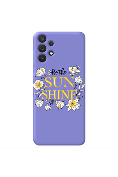 Other Samsung A32 4G Sun Shine Purple Colored Silicone TPU Θήκη