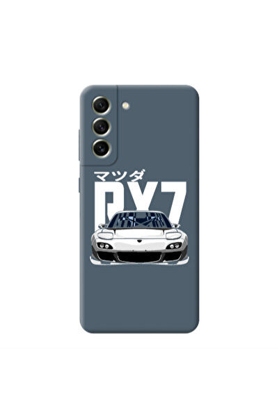 Other Samsung S21 PLUS Car Rx7 Dark Grey Colored Silicone TPU Θήκη