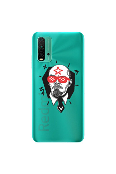 Other Xiaomi Redmi 9T Stars and glasses Transparent Silicone TPU Θήκη