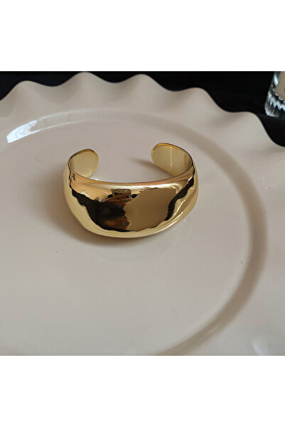 Choice1 HB3643-1 Irregular Geometric Twisted Open Bangles for Women European ...