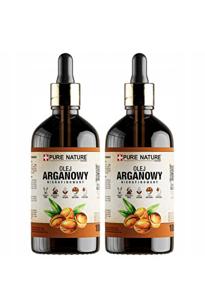 CHOSA Ulei De Argan, 2x 100ml, Pentru Par, Pentru Corp, Presat La Rece Nerafi...
