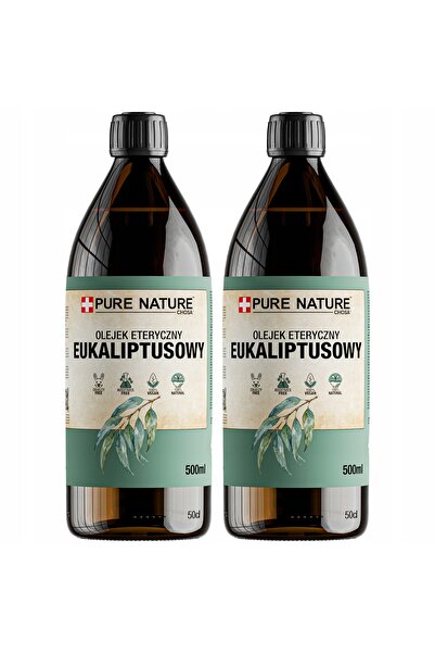 CHOSA Ulei Esential De Eucalipt, 2x 500ml, 100% Pur Fara Aditivi Ideal Pentru...
