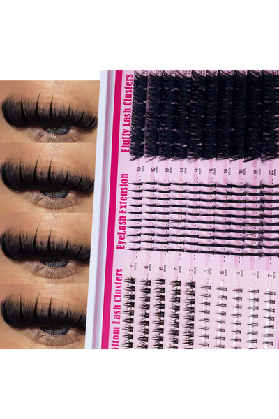 Choice 4N1-Xianzi Lash Extensions Kit Spikes Lash Individuals 3D Volume Eyela...
