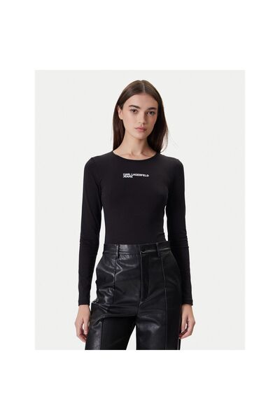 KARL LAGERFELD JEANS Body de damă A4W17017 Negru