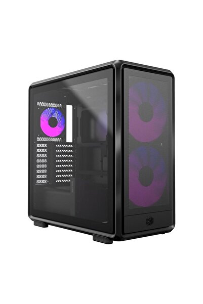 Cooler Master Carcasă Mid Tower MasterFrame 600 Mesh, Sticlă securizată, 3 ve...