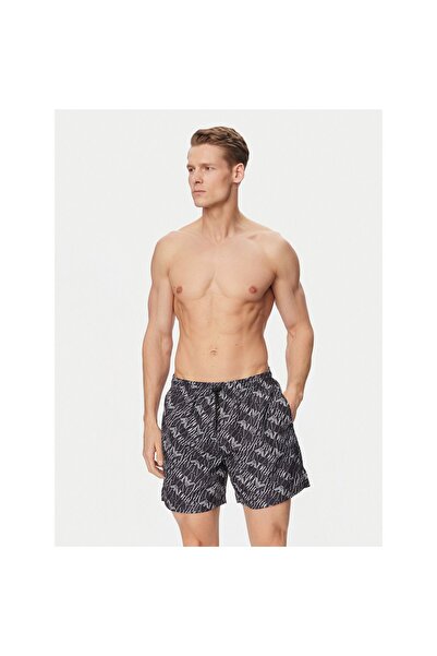 Emporio Armani Șorturi de înot pentru bărbați EM000688 AF20442 Negru
