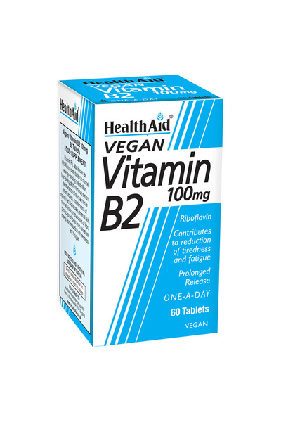 Healthaid Health Aid Βιταμίνη B2 60 Δισκία