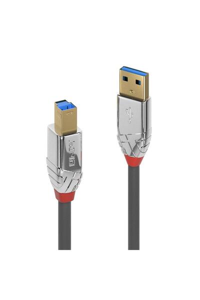 LİNDY Καλώδιο USB 3.0 Τύπου Α σε Β, 3 μέτρα, Γραμμή Χρωμό
