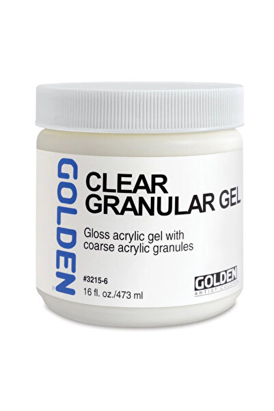 Golden Medium acrilic 473 ml Gel granular transparent