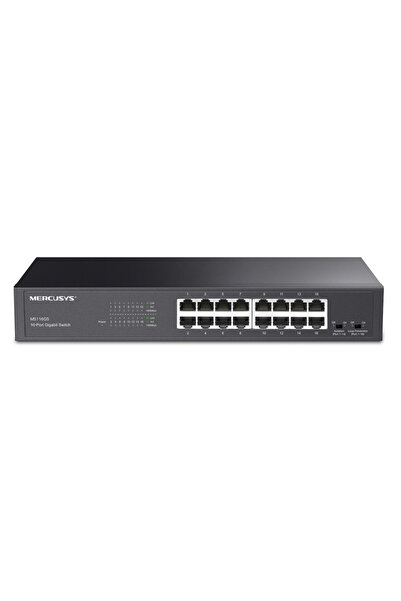 Mercusys Διακόπτης επιτραπέζιος/τύπου rack MS116GS, 16 θύρες Gigabit, V1.0