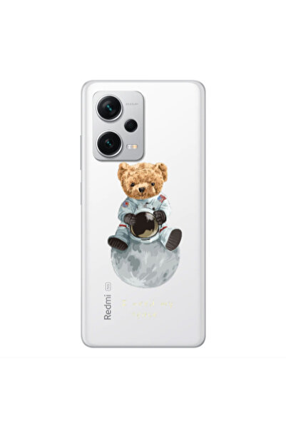 Other Xiaomi Redmi Note 12 5G Bear in space Transparent Silicone TPU Θήκη
