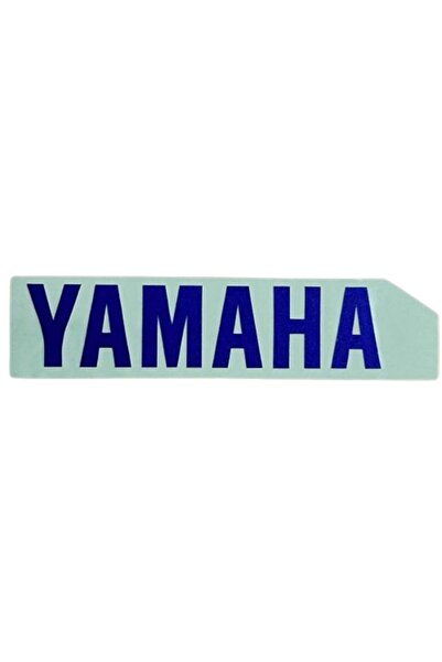 MotoExpress 8x2cm Yamaha Yzf R25 MT25 Çamurluk Yazısı Etiketi Sticker Mavi