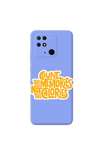 Other Xiaomi Redmi 10C Count the memories not the calories Light Purple Color...