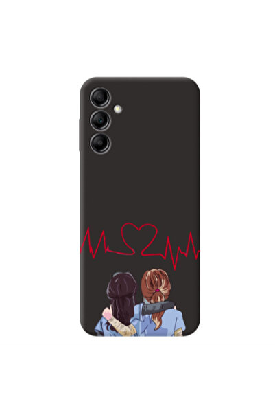 Other Samsung A14 5G Bro Black Colored Silicone TPU Θήκη