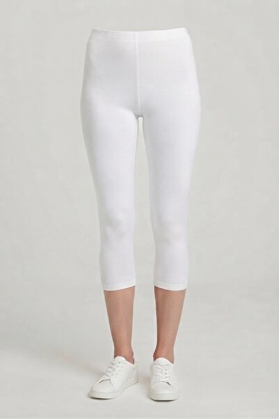NACAR STORE Women's Elastane Lycra Combed Cotton Below Knee Capri Tights