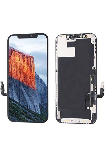 OEM Οθόνη OLED Εύκαμπτη με Μηχανισμό Αφής για iPhone 12 Pro Max (Μαύρο) Κωδικ...