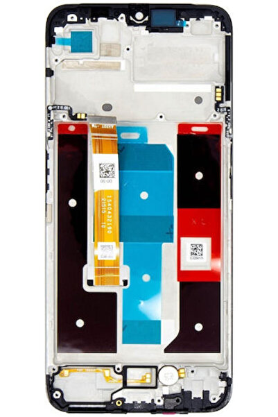 OEM Οθόνη με μηχανισμό αφής και πλαίσιο για Realme C35 (Μαύρο) Κωδικός: SP151...