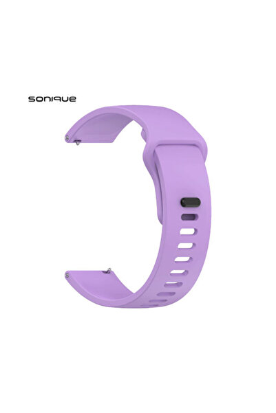 Other Σονίκ Έγχρωμο Λουράκι Σιλικόνης Λιλά (Xiaomi Redmi Watch 5 Active, Redm...