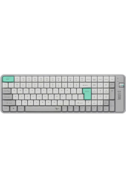 Other Alcatroz Tetriz Air 3 Ασύρματο πληκτρολόγιο Bluetooth Αγγλικό US Χειμερ...