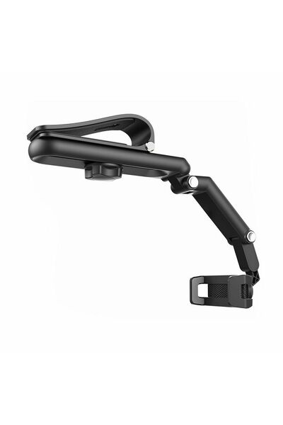 YBOSHOP Suport auto telefon universal, prindere pe parasolar/volan, rotire 36...