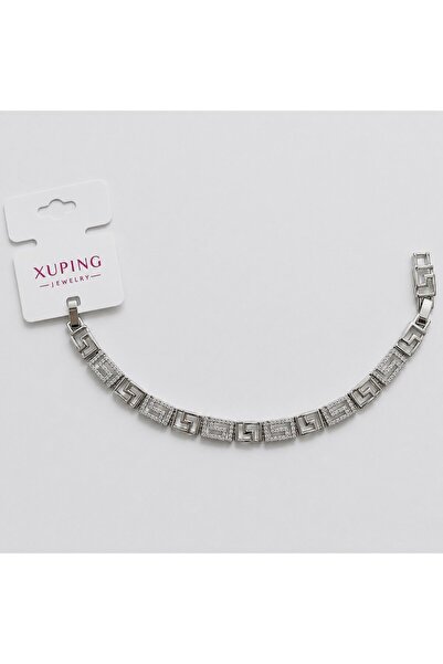 Zennemor Xuping Vip Quality Antiallergic Full Size Maze Motif Zircon Stone Si...