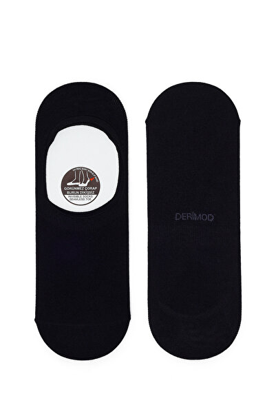 Derimod Men's Black Bamboo Short Socks 000A2C10186F