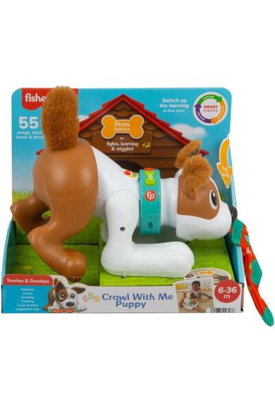 FISHER PRICE Jucărie pentru bebeluși Fisher-Price Cățelușul Meu de Joacă